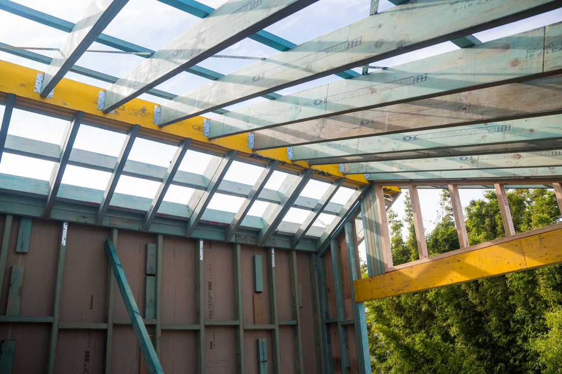 Bondi Beach extension framing, photo 6