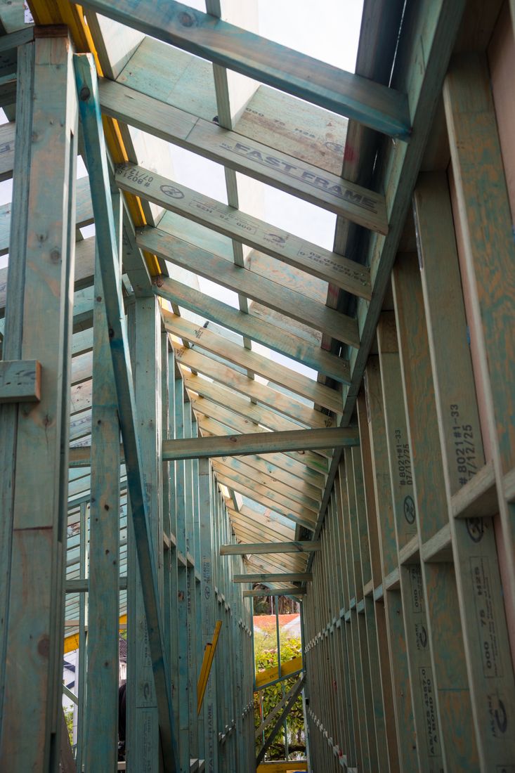 Bondi Beach extension framing, photo 7