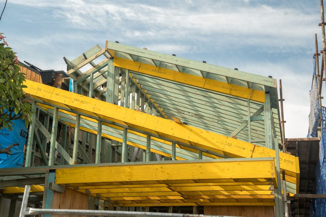 Bondi Beach extension framing, photo 15